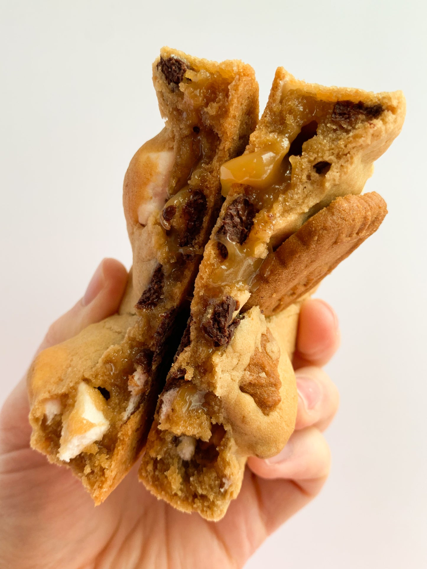 Caramel Biscoff S'more Cookie