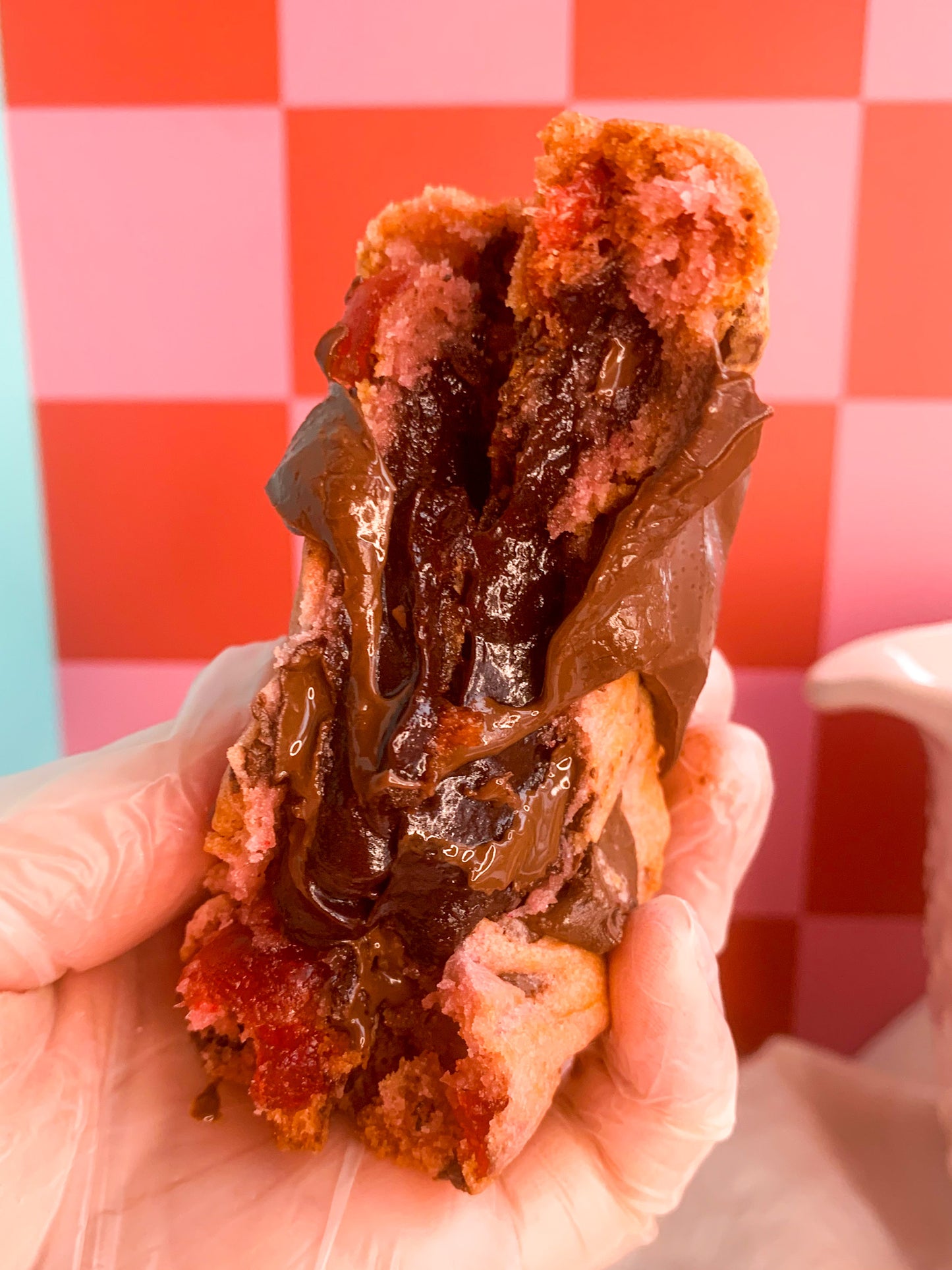 Cherry Fudge Explosion Cookie