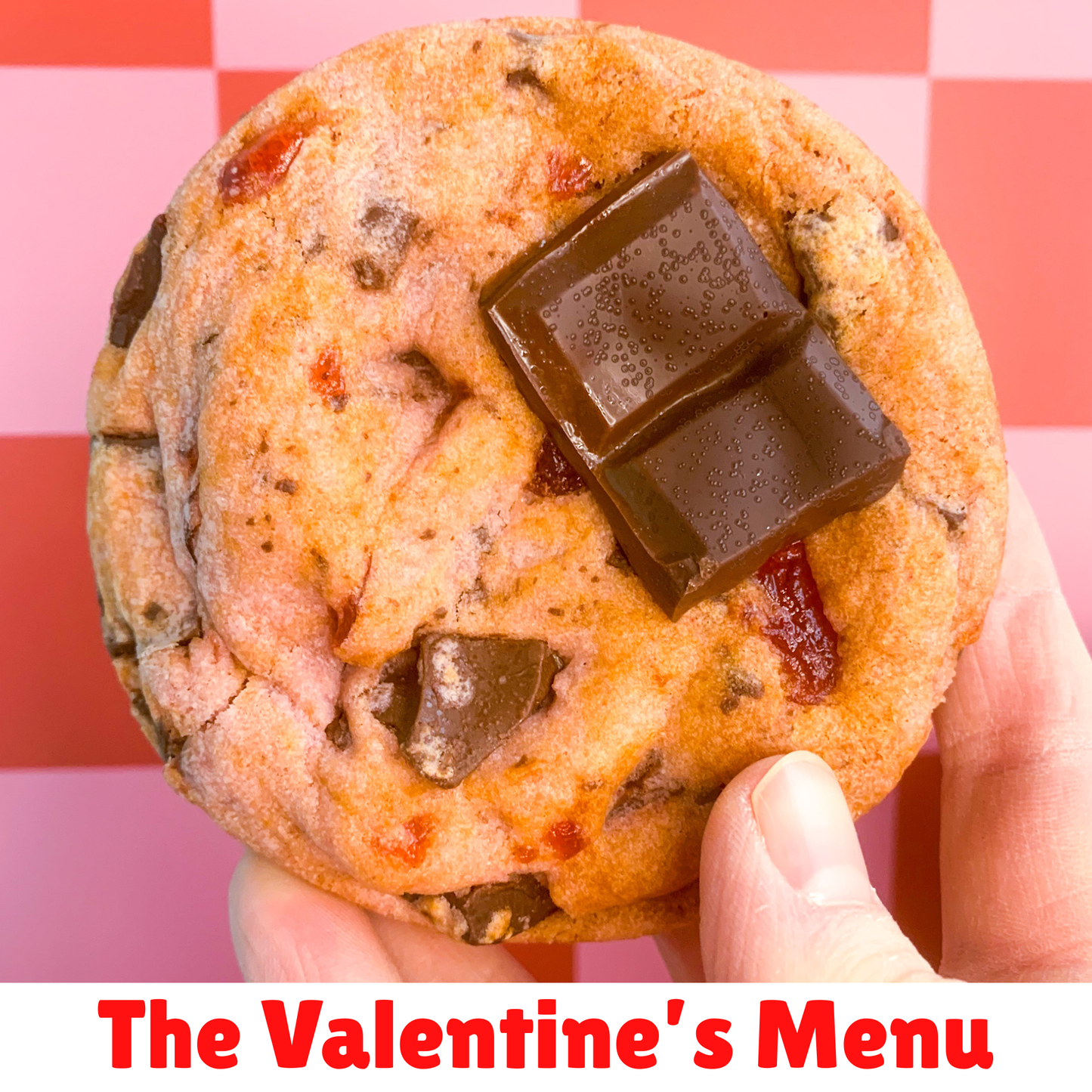 Cherry Fudge Explosion Cookie